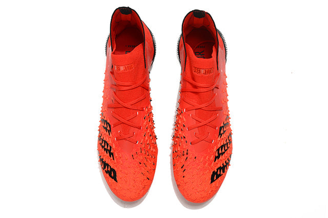 Adidas Predator Freak .1 FG Soccer Cleats – High Top – Red
